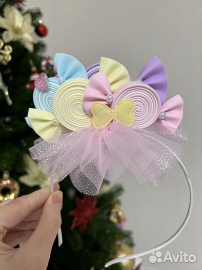 Ободок конфетки