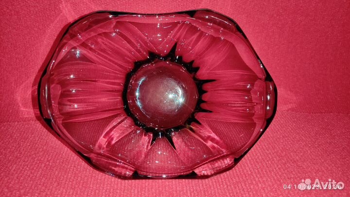 Фруктовница стекло СССР