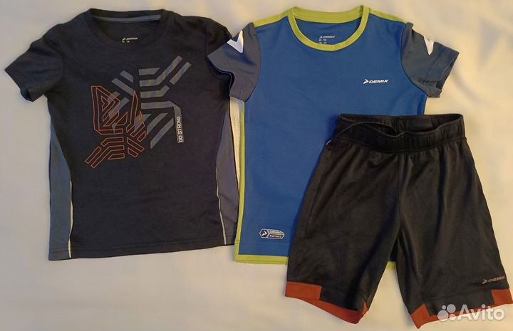 Футбольная форма / футболки+шорты Demix размер 128