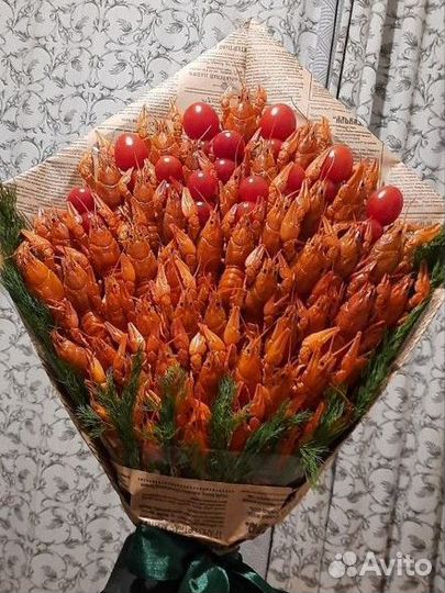 Съедобные букеты/ букеты из рака