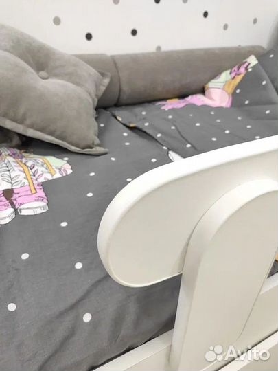 Детская кровать Классика 200 х 90 лдсп