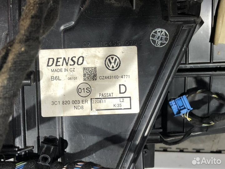 Корпус отопителя в сборе (Volkswagen Passat)