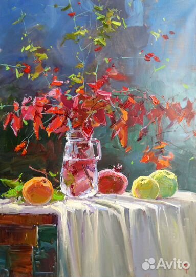 Картина поздеев игорь.натюрморт дома У скульптора