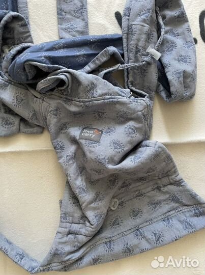 Слинг love & carry - пара накладок от слюней