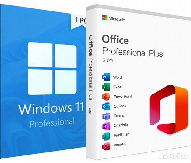 Ключи для Windows 10 Pro, Office & 2021, 2019, 16