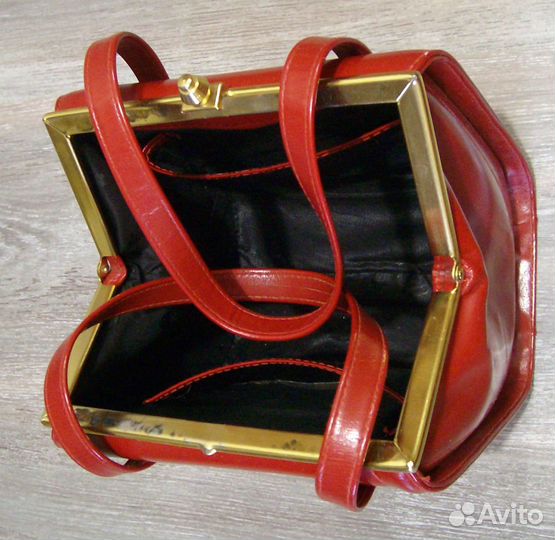 Сумка дамская. Польша. Кожа. 1970-е