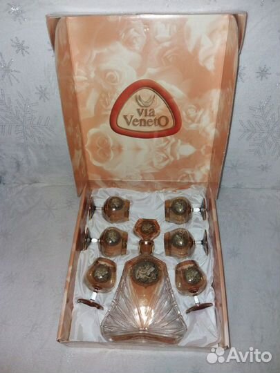 Штоф, 6 бокалов