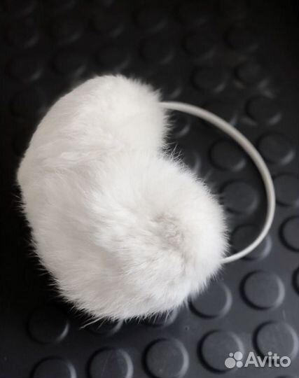 Меховые наушники