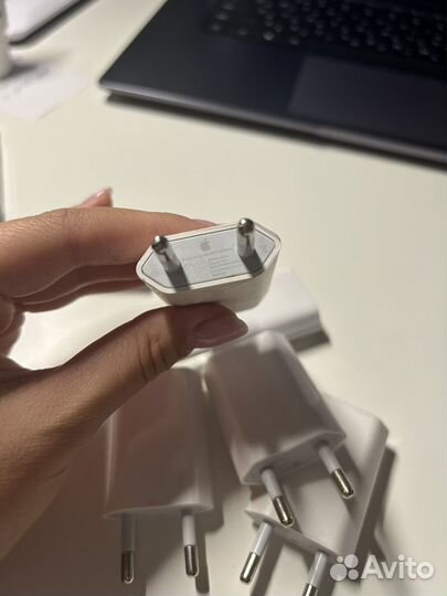 Вилка адаптер под USB 20w(зарядник для iPhone)