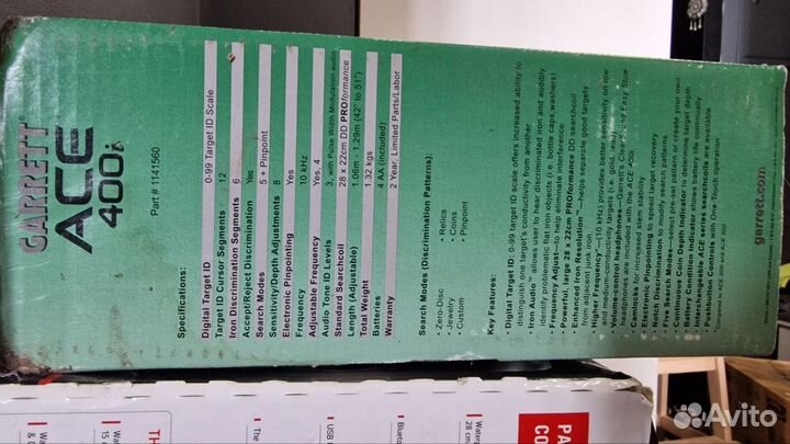 Металлоискатель Garret Ace 400i