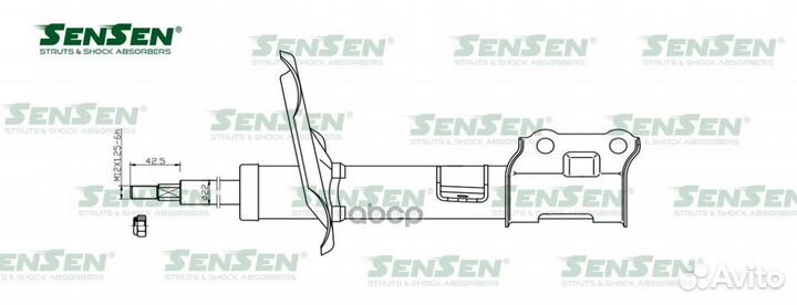 Амортизатор передний мост справа /KIA, ceed SW