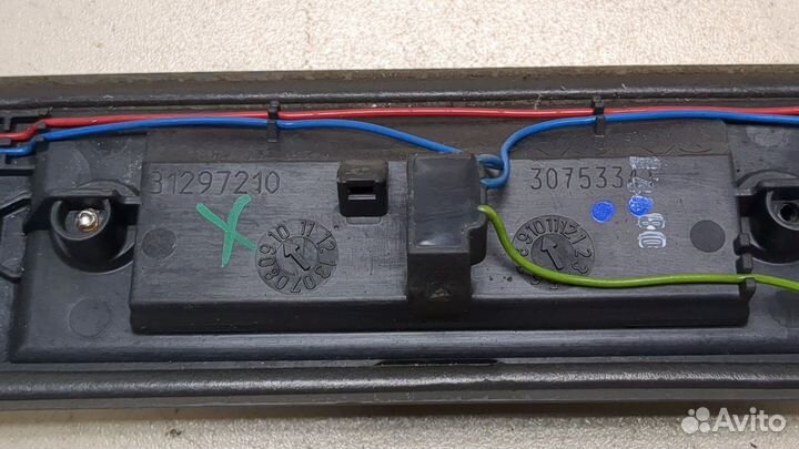 Подсветка номера Volvo XC60, 2011