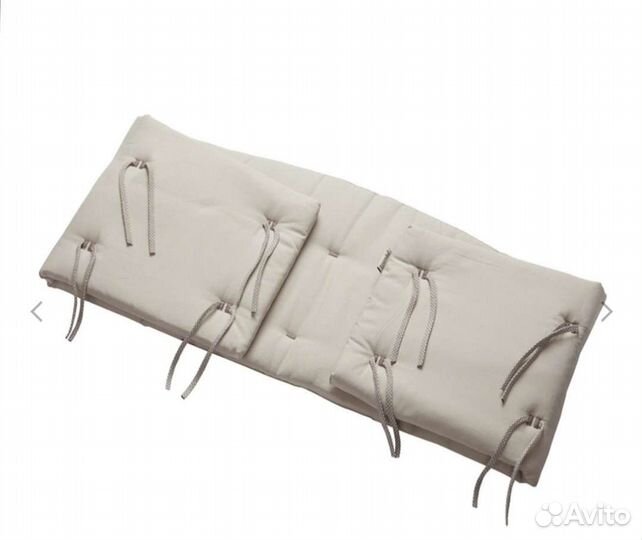 Бампер для кроватки Leander classic,цвет: капучино