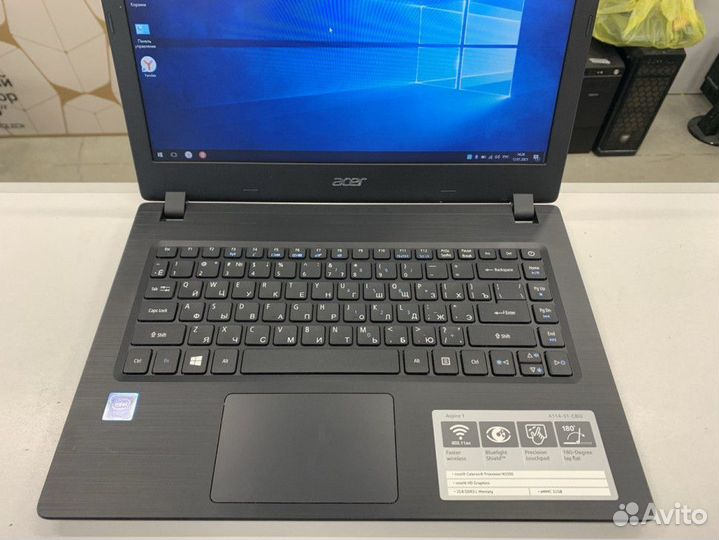 Ноутбук Acer Aspire 1 A114-31-C8JU Black