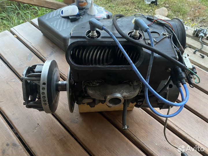 Продам двс от снегохода рысь