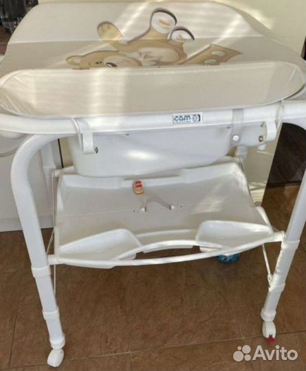 Детская ванночка с пеленальным столиком CAM(Италия
