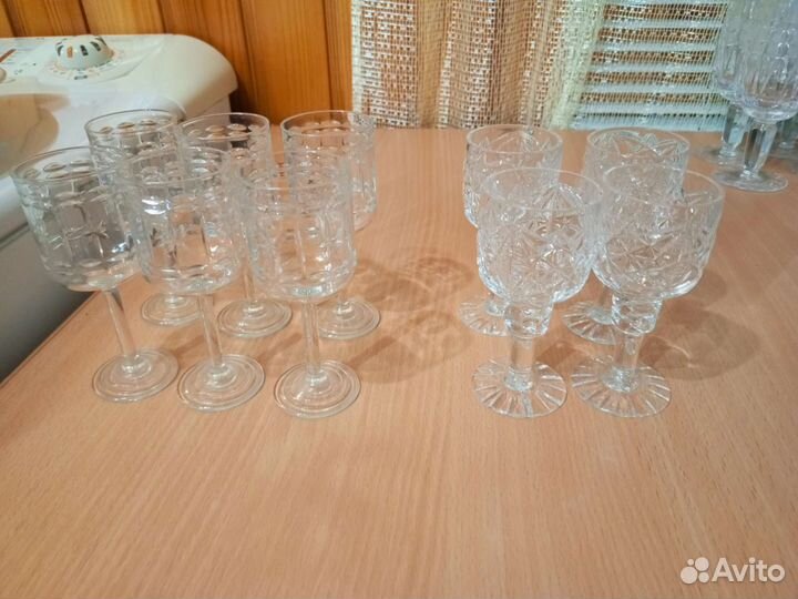 Хрусталь бокалы и рюмки