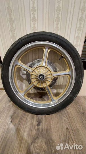 Вилка honda shadow nv750c (vt750) с колесом