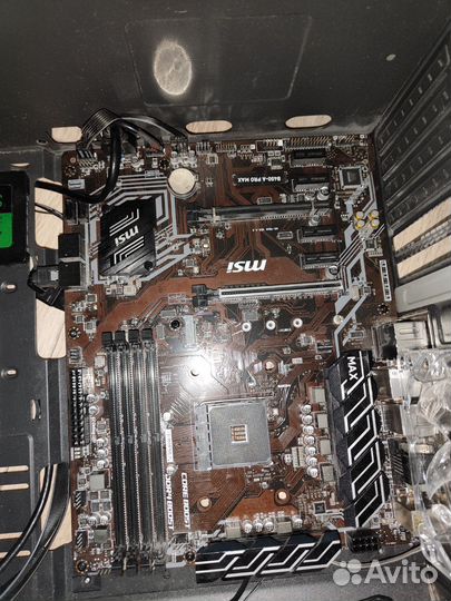 Материнская плата msi b450 a pro max