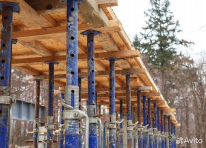 Стойка телескопическая 4,2 бу