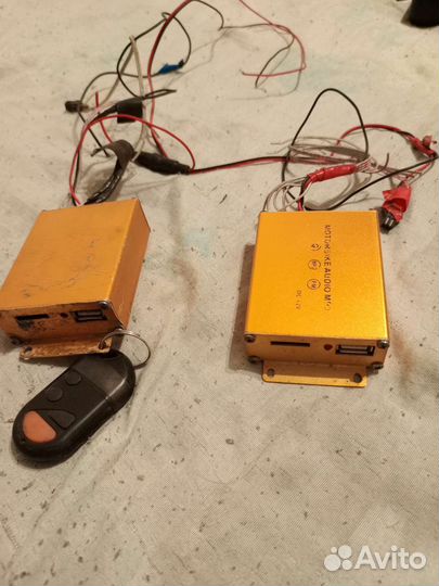 Магнитола на мопед