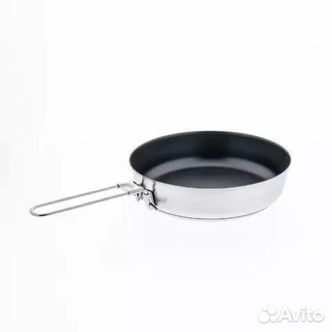 Набор посуды нерж стали с антиприг MH500 Quechua