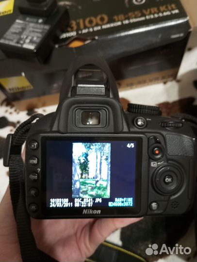 Зеркальный фотоаппарат nikon d3100