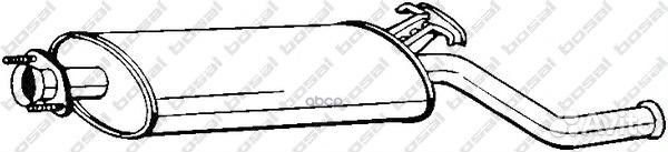 Глушитель задняя часть 215211 Bosal