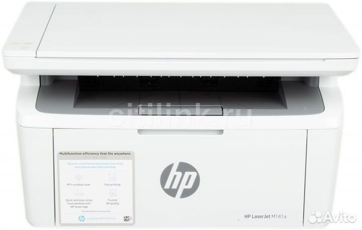 Мфу лазерный HP LaserJet M141a, A4, лазерный, белы