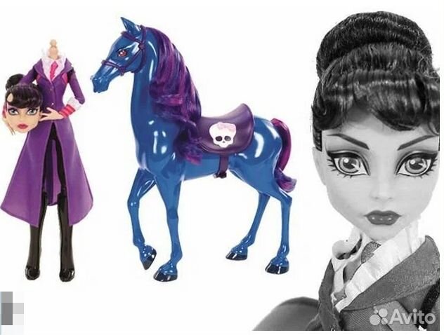 Куклы Директриса Бладгуд и её конь Монстер Хай