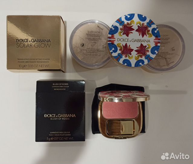 Dolce gabbana румяна, пудра рассыпчатая