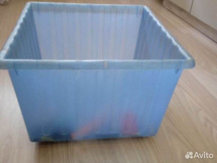 Ящик на колесиках для игрушек Икея