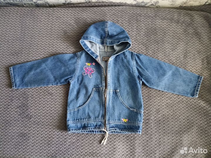 Ветровка джинсовая для девочки