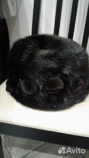 Шапка норковая женская