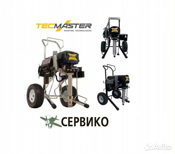 Tecmaster T-REX 35 power profi окрасочный аппарат