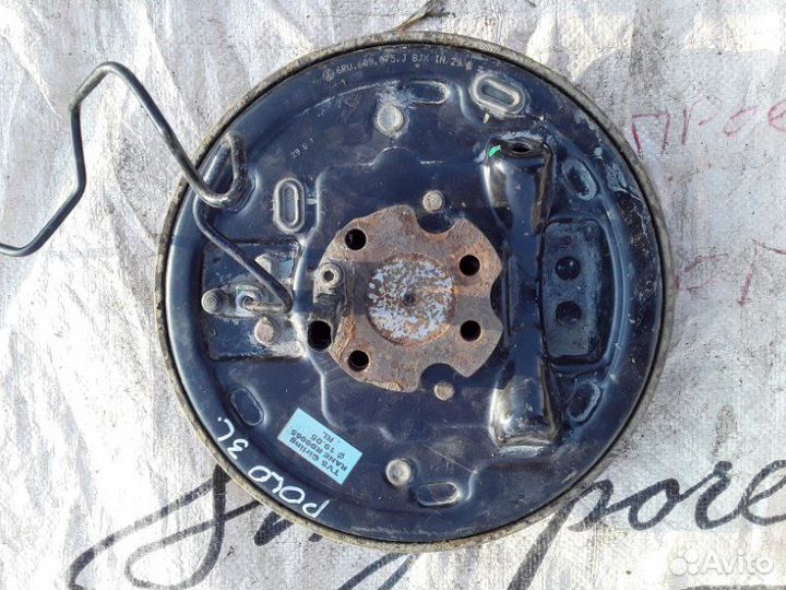 Ступица задняя левая Volkswagen Polo 5 2011