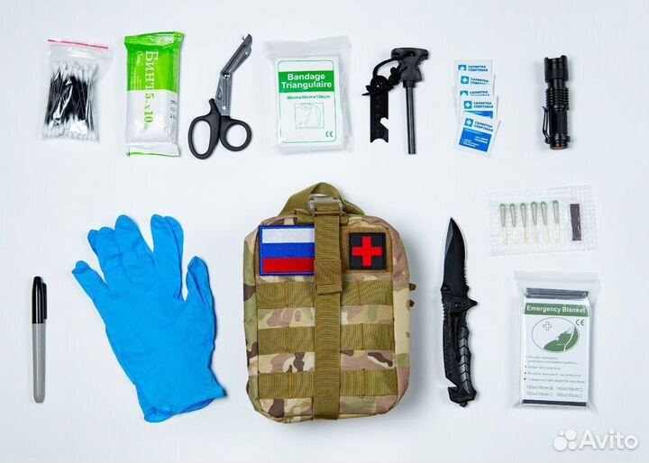 Аптечка тактическая укомплектованная
