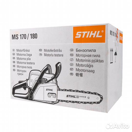 Бензопила Stihl MS 180, 2лс, 55 звеньев