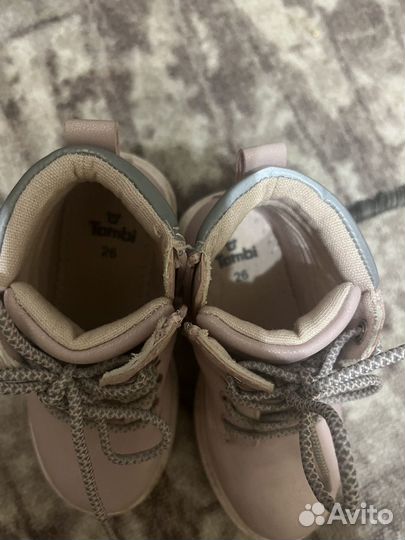Ботинки демисезонные для девочки 26
