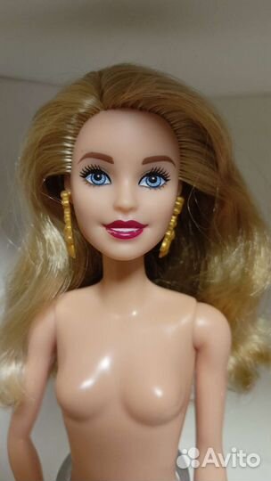 Кукла барби новогодняя