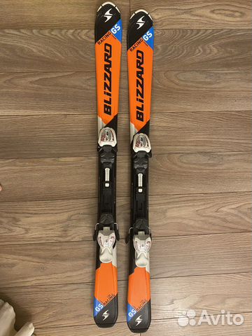 Горные лыжи детские 120 комплект