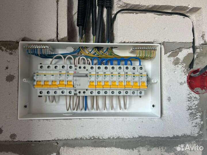 Услуги электрика. Щтробление и многое другое