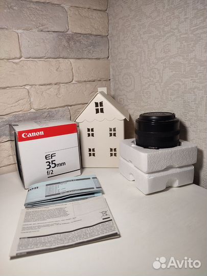 Объектив Canon EF 35mm f/2 Комплект