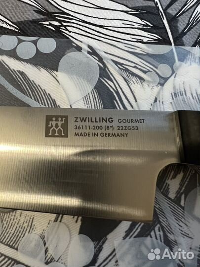 Набор ножей Zwilling Gourmet в блоке с заточкой