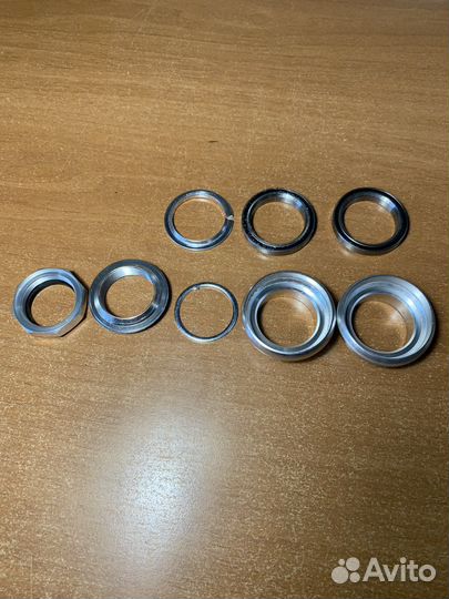 Барэнды, резьбовая рулевая 1 1/8, ког, грипсы