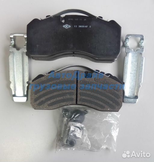 Накладки тормозные дисковые 29093 SAF саф