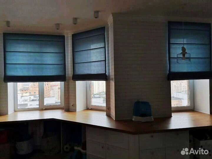 Римские шторы на проем