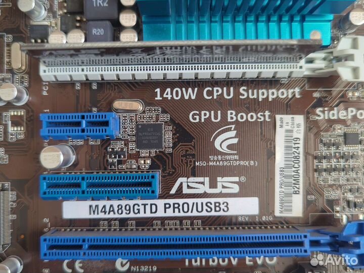Материнская плата Asus M4A89GTD Pro/USB3