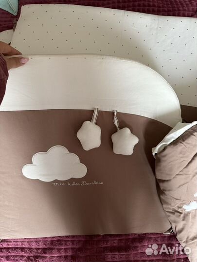 Бортики на кроватку