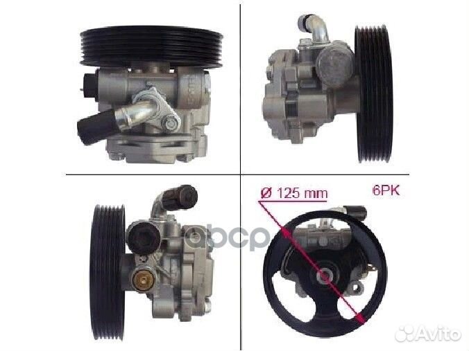 Насос гур mazda 3 1,4/1,6 03- ST-VP123 Sat